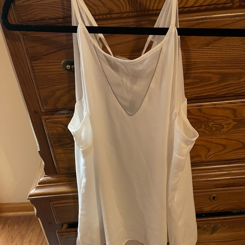 White House Black Market lightweight flowy summer shirt, size small